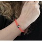 Bracciale in silicone corallo Perla di Tahiti