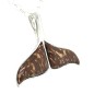 Tohora - Coconut Whale Tail Pendant