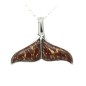 Tohora - Coconut Whale Tail Pendant