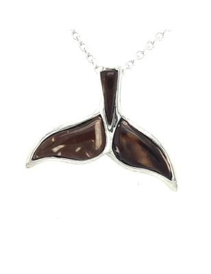 Oua - Copra Dolphin Tail Pendant