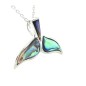 Oua - Abalone Shell Dolphin Tail Pendant