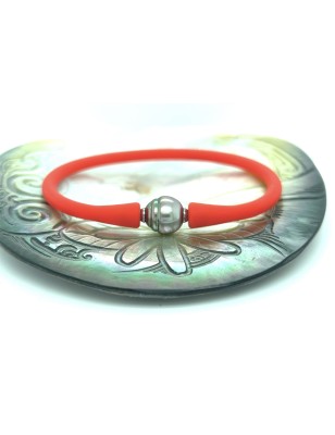 Teahupoo - Bracciale Sport Perla di Tahiti cerchiata