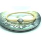 Tahitian Pearl 16/18cm silicone bracelet