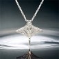 Anhänger oder 750/00 1,80 Gramm und Diamanten 0,22ct Mantarochen