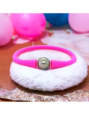 achat bracelet enfant Perle de Tahiti - cadeau baby shower