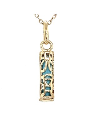 prix tiki sagesse pendentif or tiki signification