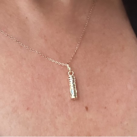 Tiki Harmonie – Vergoldet – Blaue Harz