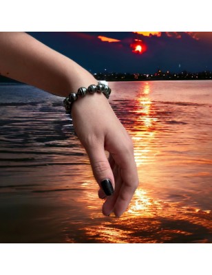 Pulsera con perla de Tahití