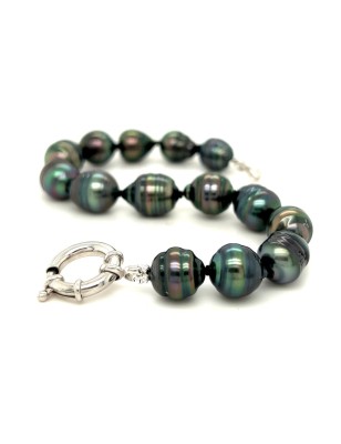 Bracciale con perla di Tahiti