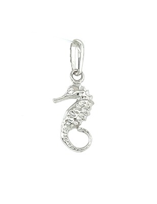 Seahorse 18K gold pendant - tahitian jewelry - tahitian jewerly stores