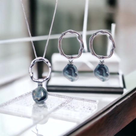 Collar con perla de Tahití