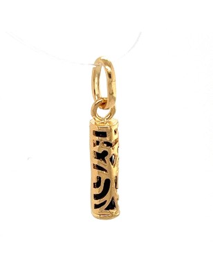 price strength tiki gold pendant meaning - tahitian jewerly for men - tahitian jewerly stores