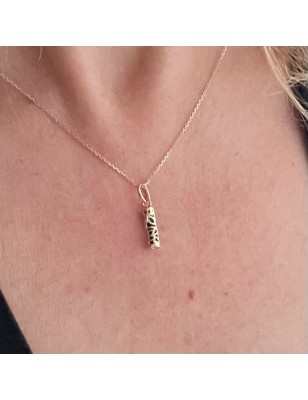 Gleichgewicht – Tiki – Vergoldet – Schwarzer Onyx