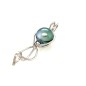 Cage Pendant for Pearl - Rhodium Silver - Without Pearl