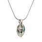 Cage Pendant for Pearl - Rhodium Silver - Without Pearl