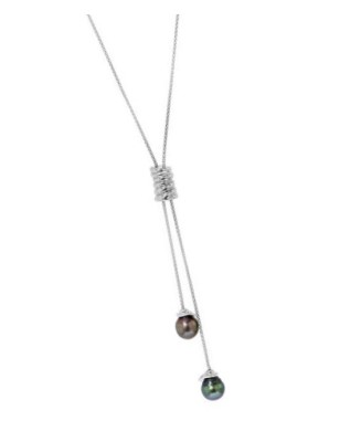 Collana a catena Perle di Tahiti