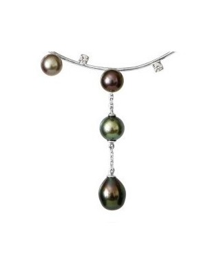 prix collier perle Tahiti femme - huître à perle