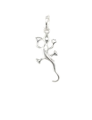Gecko silver pendant price shop