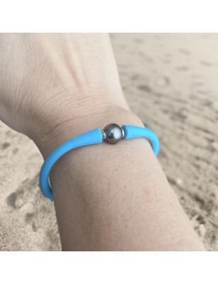 find a tahitian cultured pearl man blue bracelet price