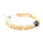 Bracciale per bambini con perle d'acqua dolce e Keshi di Tahiti