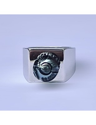 tahitian pearl men ring price