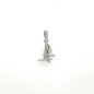Sailboat Pendant - Rhodium Sterling Silver