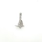 Sailboat Pendant - Rhodium Sterling Silver