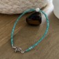 Bracelet Amazonites et Perle d'Eau Douce