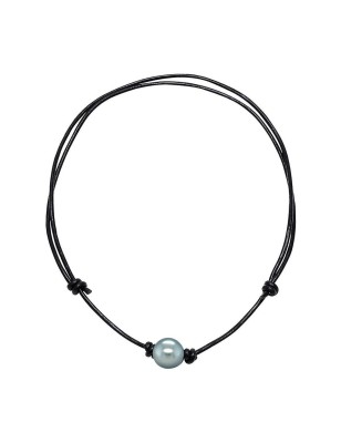 Halskette mit Tahiti-Perle