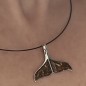 Tohora - Coconut Whale Tail Pendant