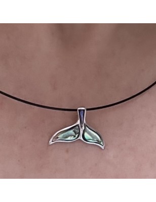 nacre abalone pendentif queue de dauphin prix