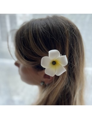 barrette fleur vraie perle de Tahiti prix
