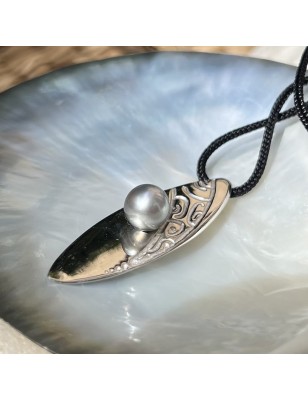 surf board pendant tahitian cultured pearls price
