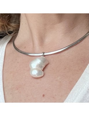 pendentif homme perle d eau douce prix