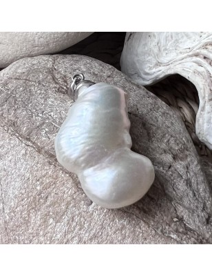 pendentif homme perle d eau douce prix