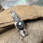 Toa - Tahitian Pearl Tiki Pendant