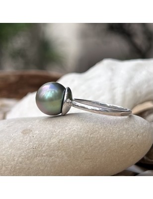 bague perle de Tahiti véritable prix