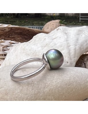 bague perle de Tahiti véritable prix