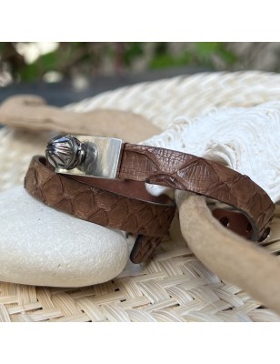 achat Bracelet cuir Perle de Tahiti prix