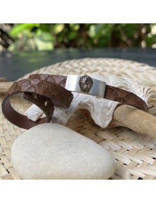 achat Bracelet cuir Perle de Tahiti prix