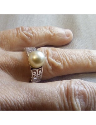 achat bague perle de tahiti prix