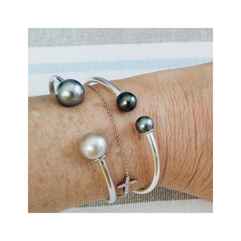 bracelet toi et moi perle tahiti prix