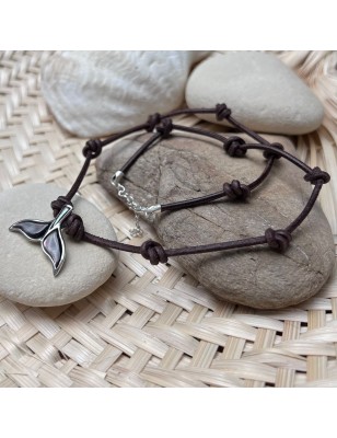 tahitian pearl leather choker price