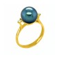 Selene - Bague Or 18 carats et Perle de Tahiti