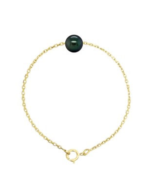 Pulsera con perla de Tahití