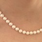 collar de perlas de agua dulce cierre de plata 925/00