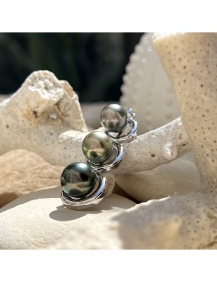 real tahitian cultured pearl silver pendant price - tahitian jewelry - tahitian jewerly stores