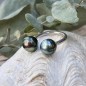 Sunset – You and Me Blue and Peau Tahitian Pearls