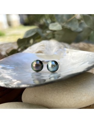 prix bague toi et moi perle de Tahiti argent rhodié - quel bijou offrir pour la saint valentin ?