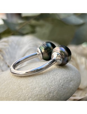 real tahitian pearl toi et moi ring price - what is the best woman gift for valentine's day ?